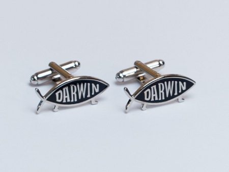 Pair of Darwin Fish Cufflinks