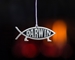 Darwin Fish Ornament - 9292-ORS