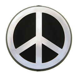 4" Peace Sign Car Emblem (pack of 10) peace, sign, peace sign, peace symbol, car emblem,car sticker, car badge, badge