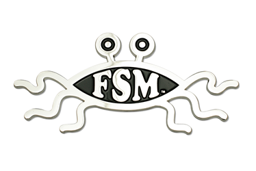Metal Flying Spaghetti Monster Car Emblem metal, flying spaghetti monster, car, emblem, fsm,plaque