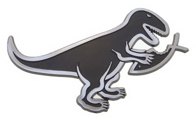 5.5" T-Rex Graphic Car Emblem (pack of 10) t-rex, car badge, badge, tyrannosaurus-Rex, car plaque